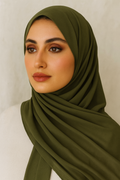 Chiffon Hijab - Olive