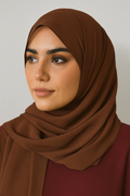 Chiffon Hijab - Mocha