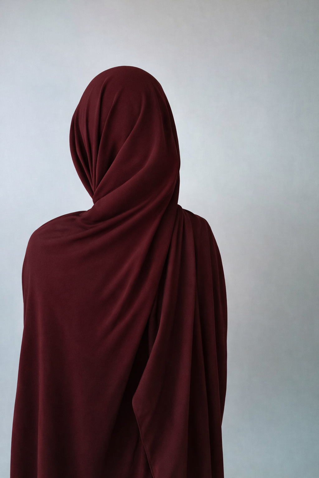 Modal Hijab - Burgundy