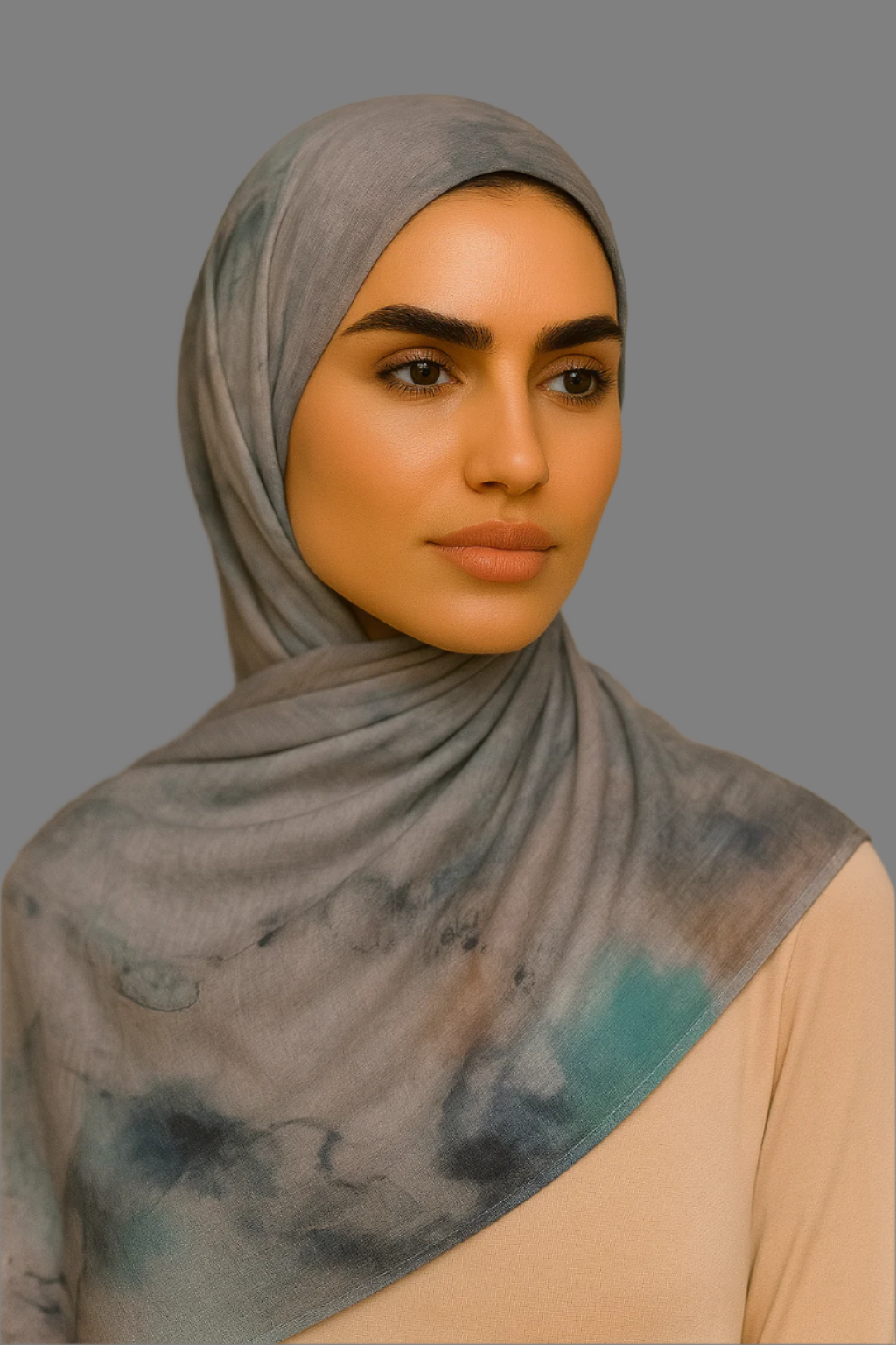 Printed Hijab - River