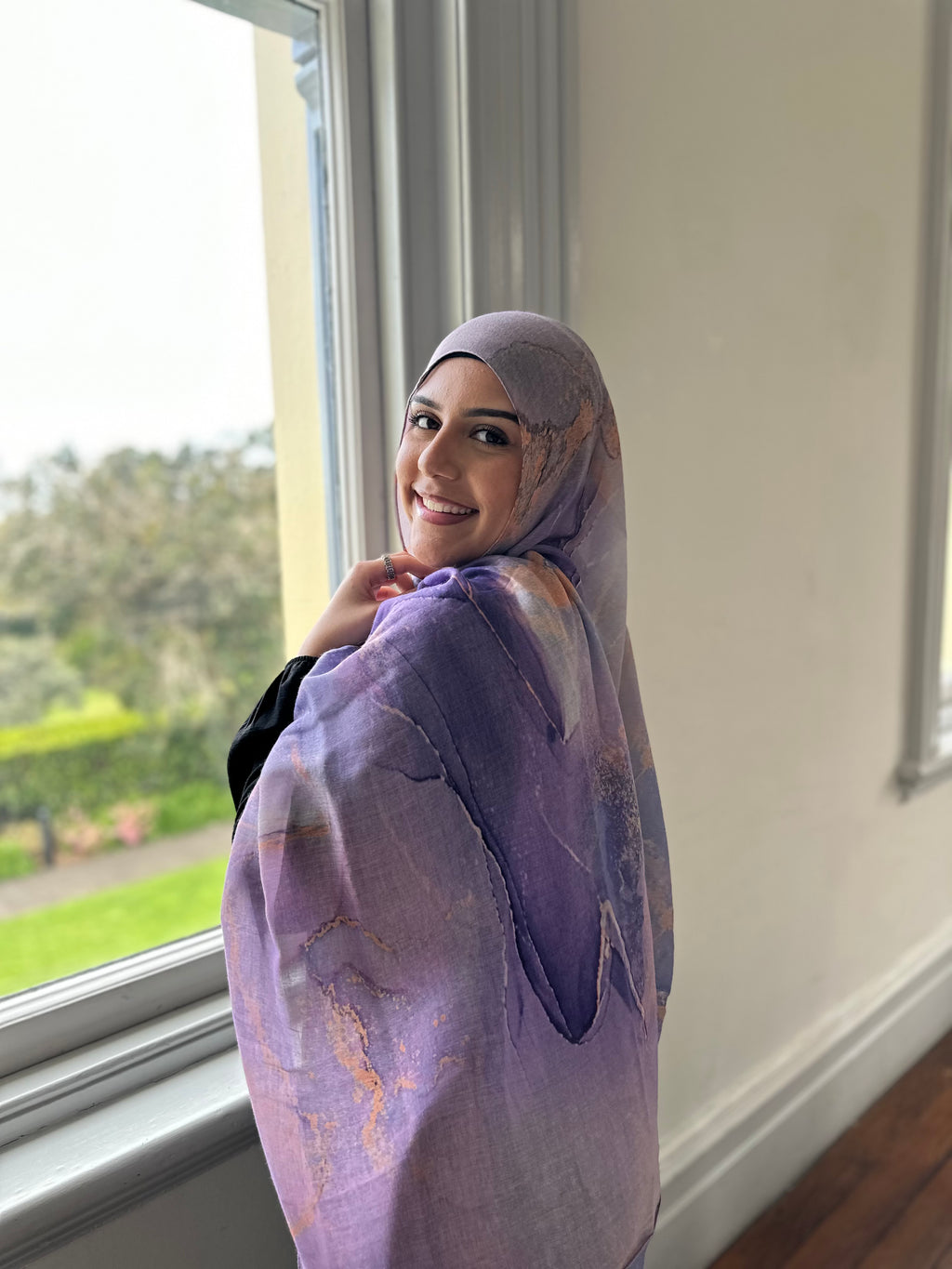 Printed Hijab - Neptune