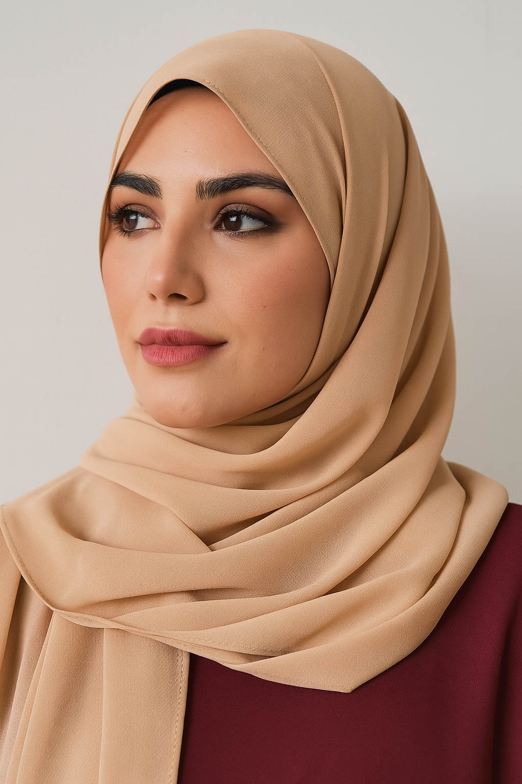 Chiffon Hijab - Tea