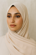 Chiffon Hijab - Pearl