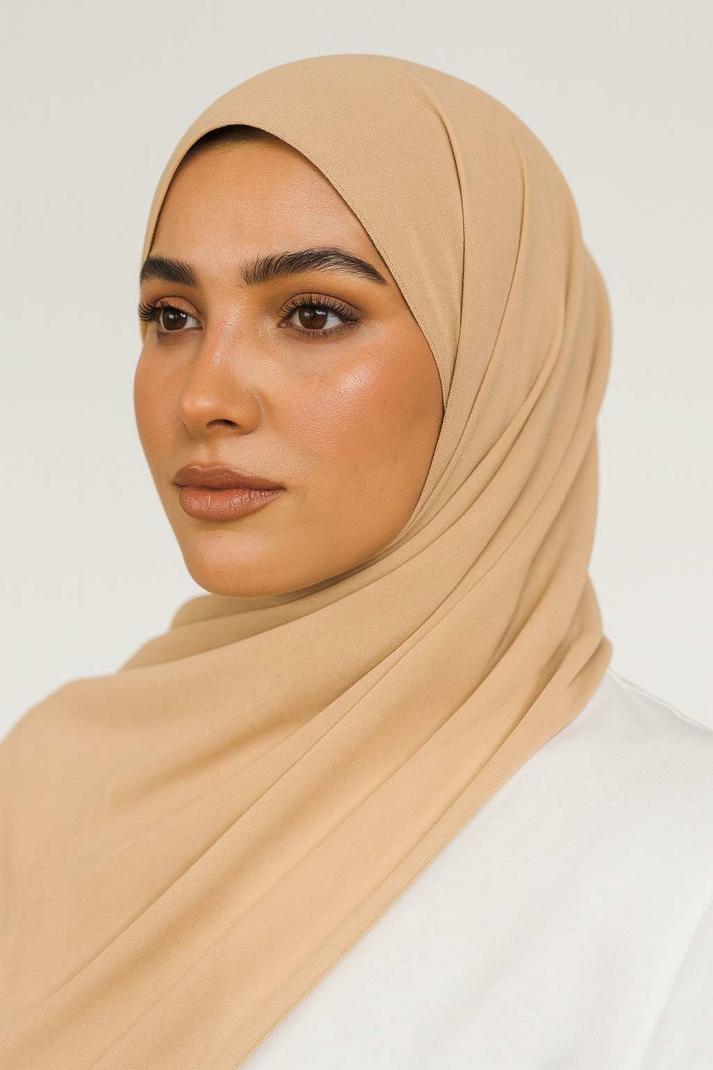 Chiffon Hijab - Sand