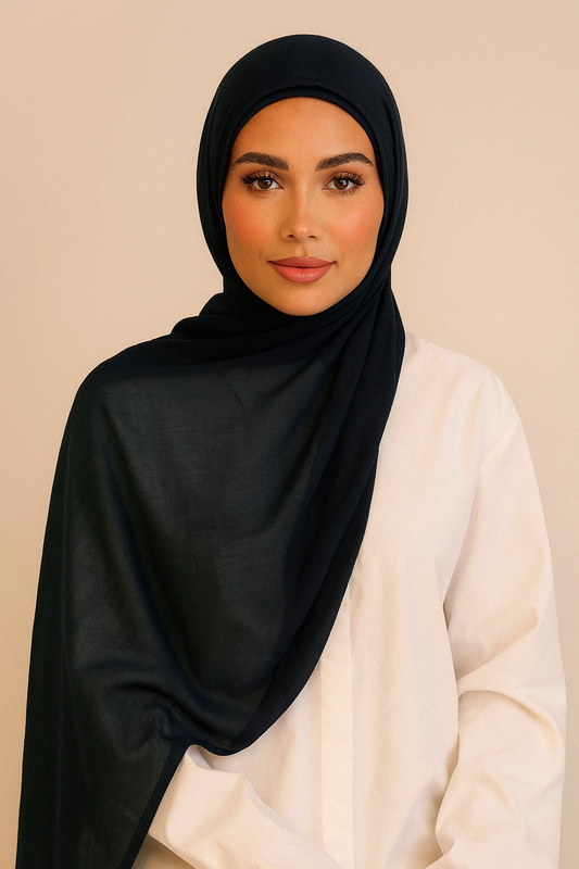 Modal Hijab - Navy