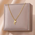 Arabic Initial Pendant Necklace
