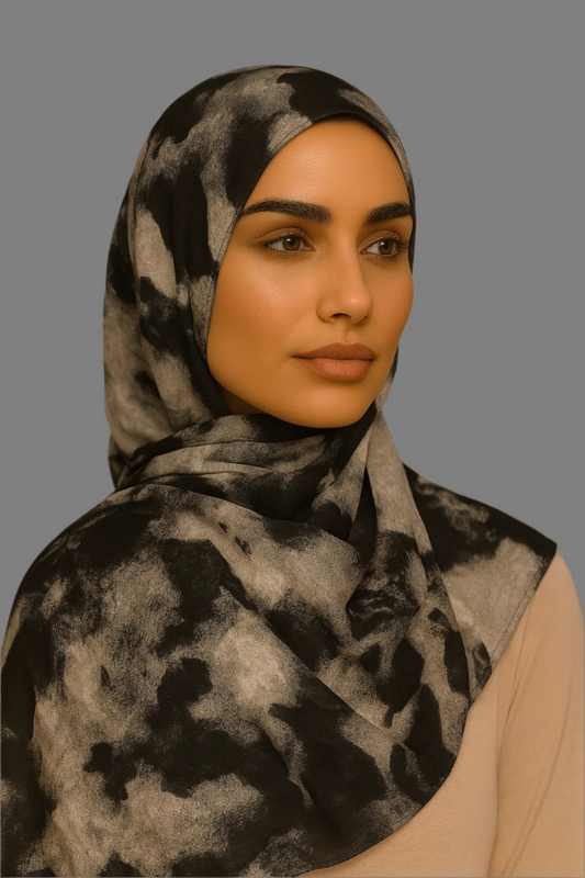 Printed Hijab - Night