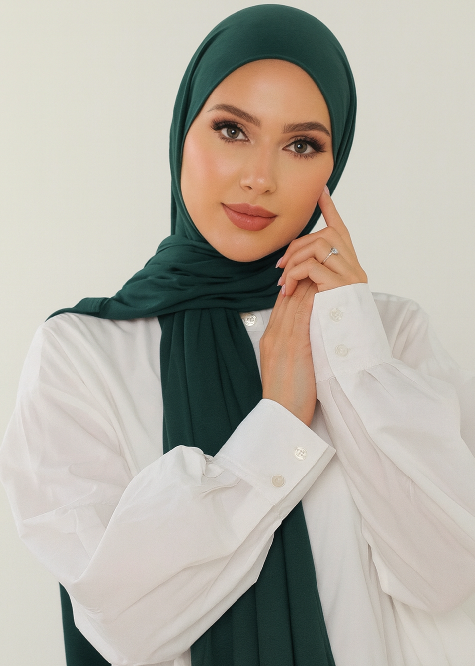 Jersey Hijab - Teal