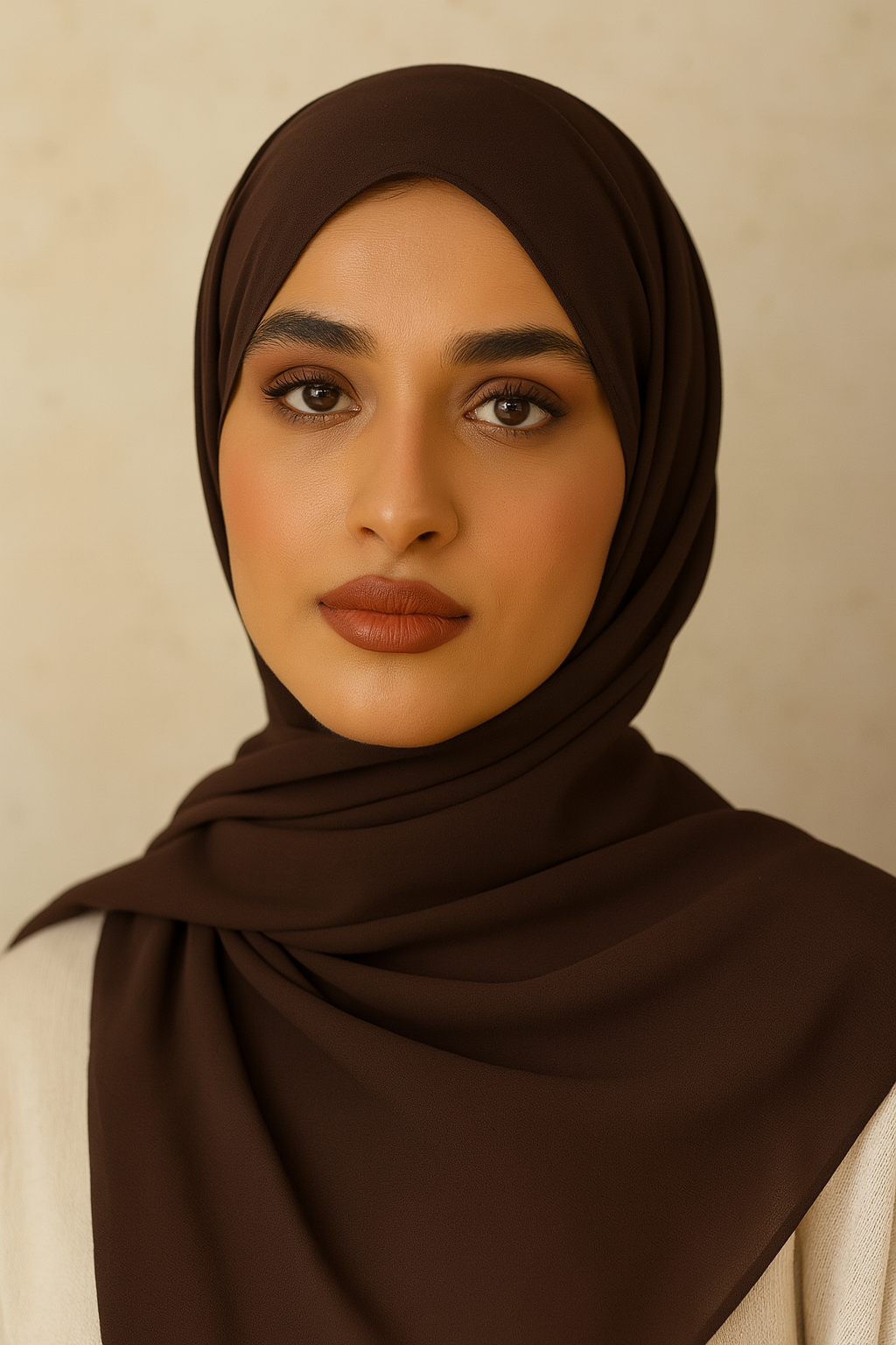 Chiffon Hijab - Cocoa