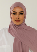 Jersey Hijab - Rosewood