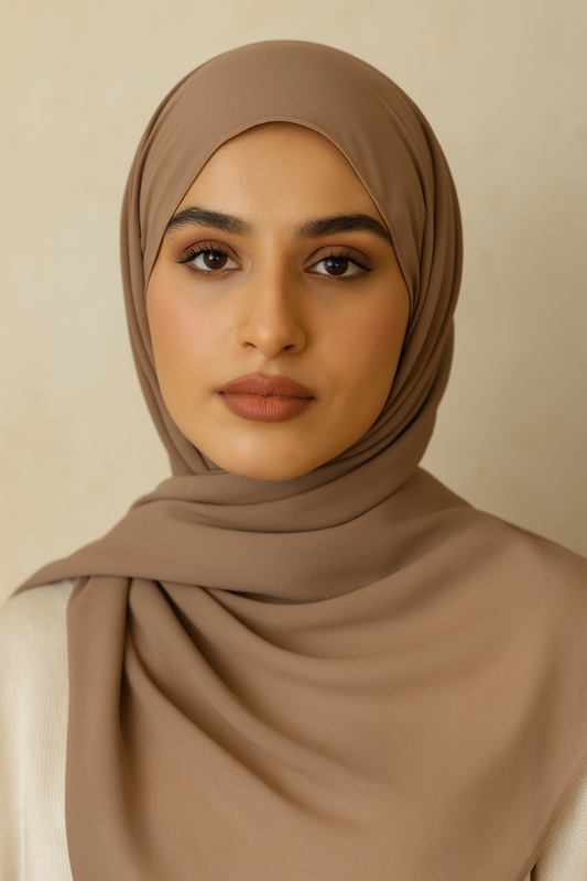Chiffon Hijab - Linen