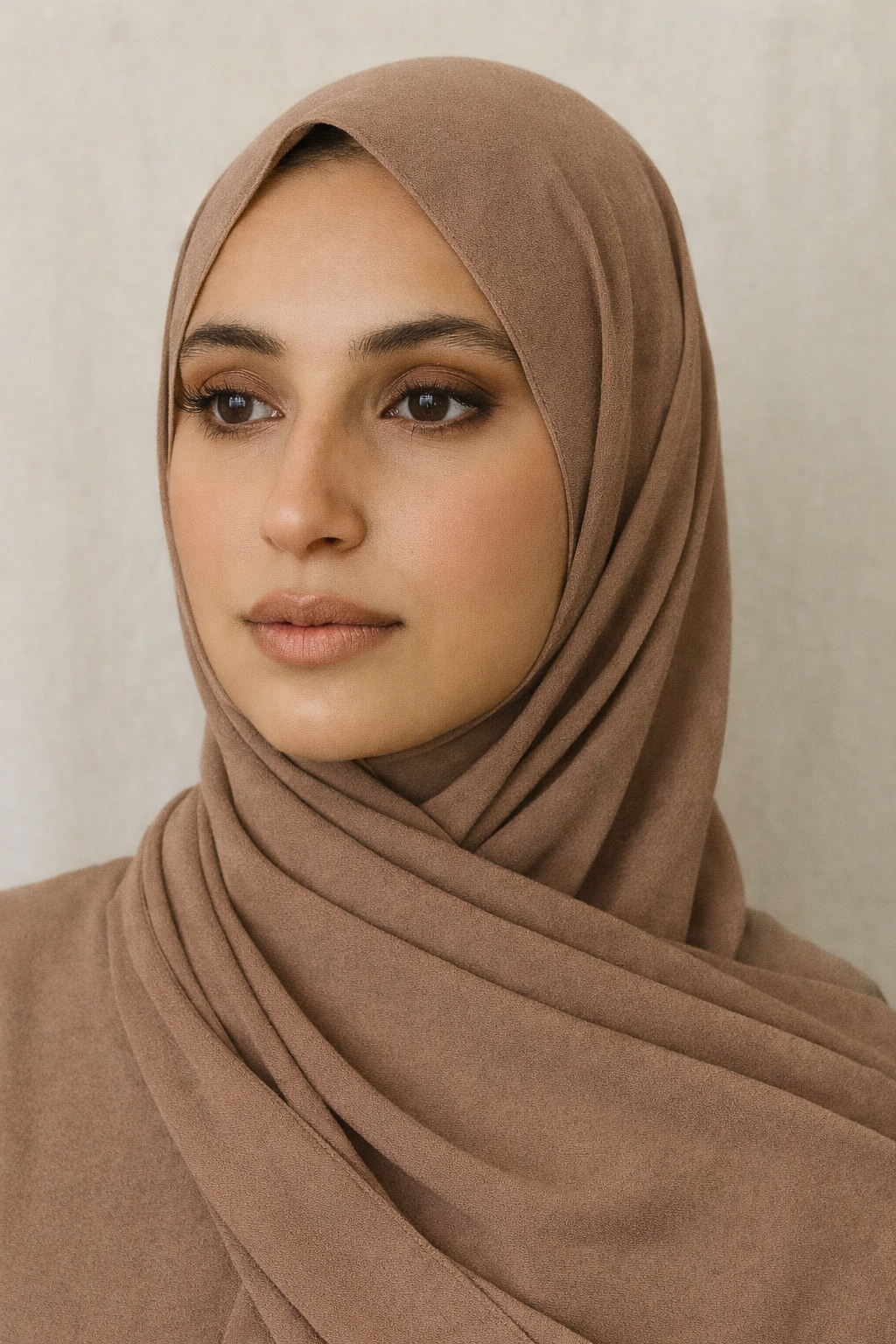 Chiffon Hijab - Latte