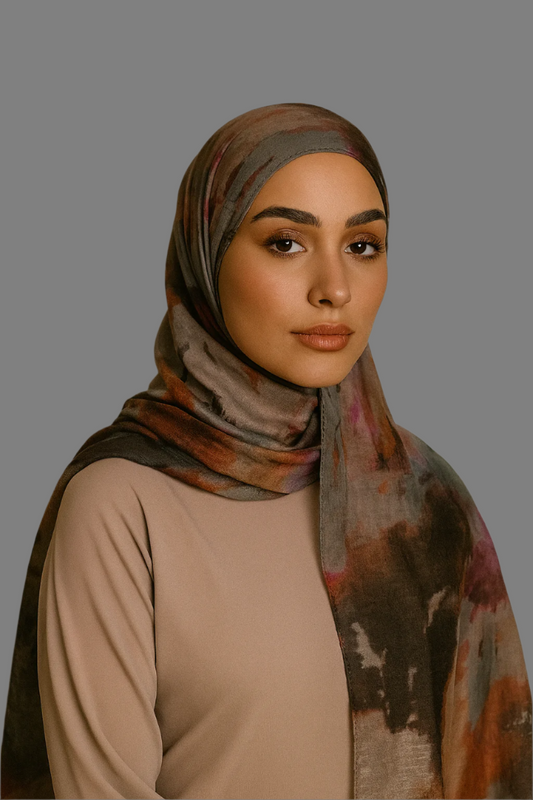 Printed Hijab - Star