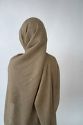 Modal Hijab Set - Khaki Olive