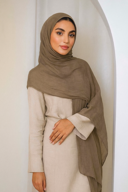 Modal Hijab - Light Khaki
