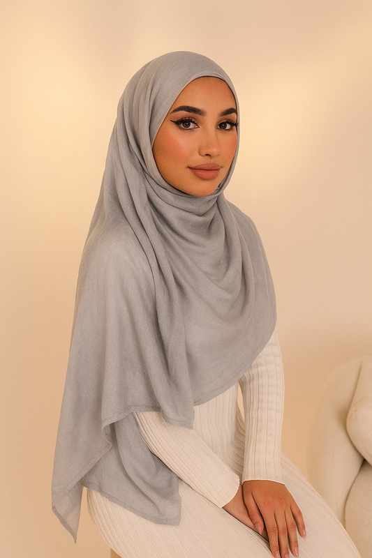 Modal Hijab - Grey