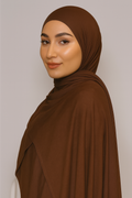 Jersey Hijab - Brown Butter