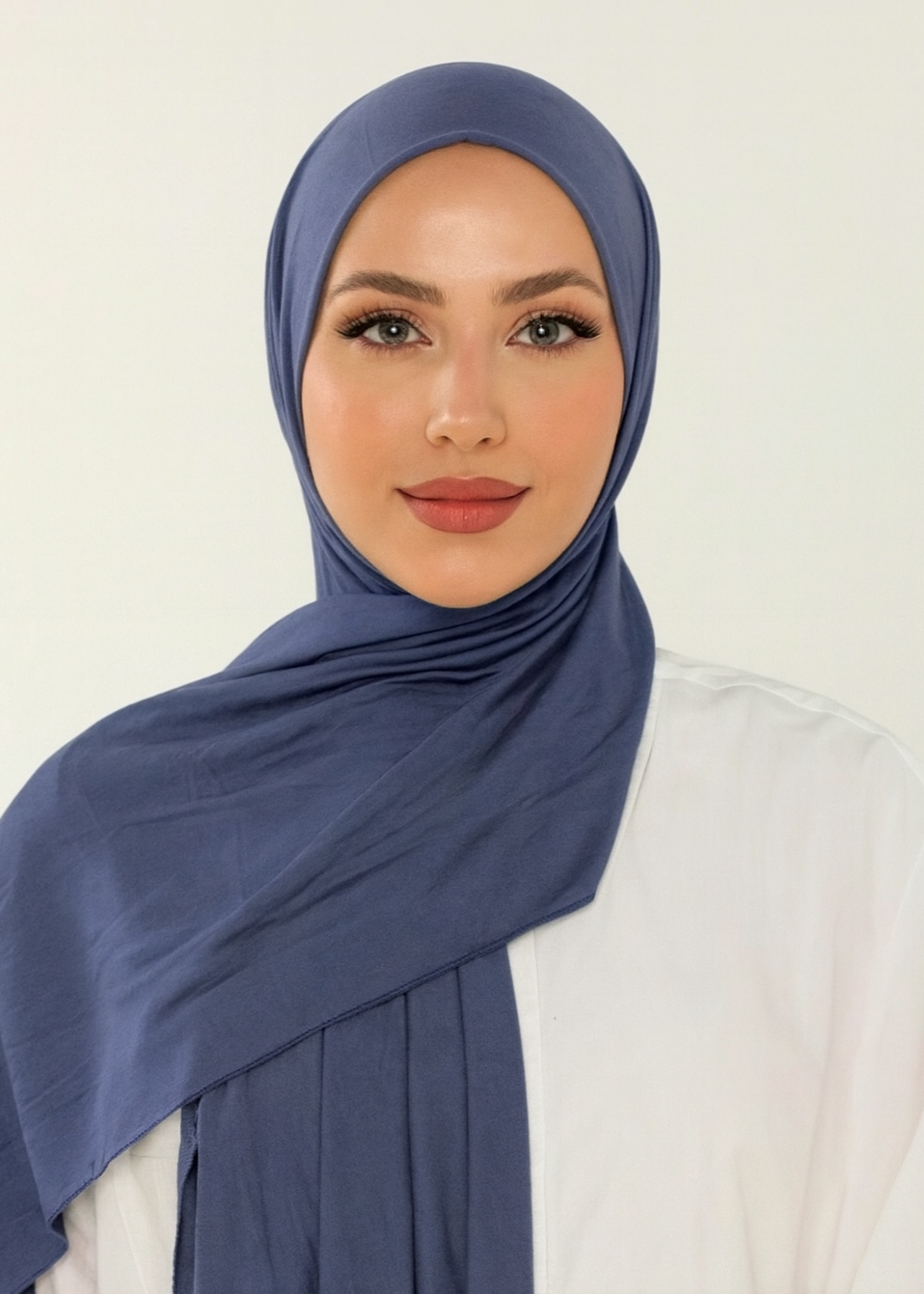 Jersey Hijab - Light Blue