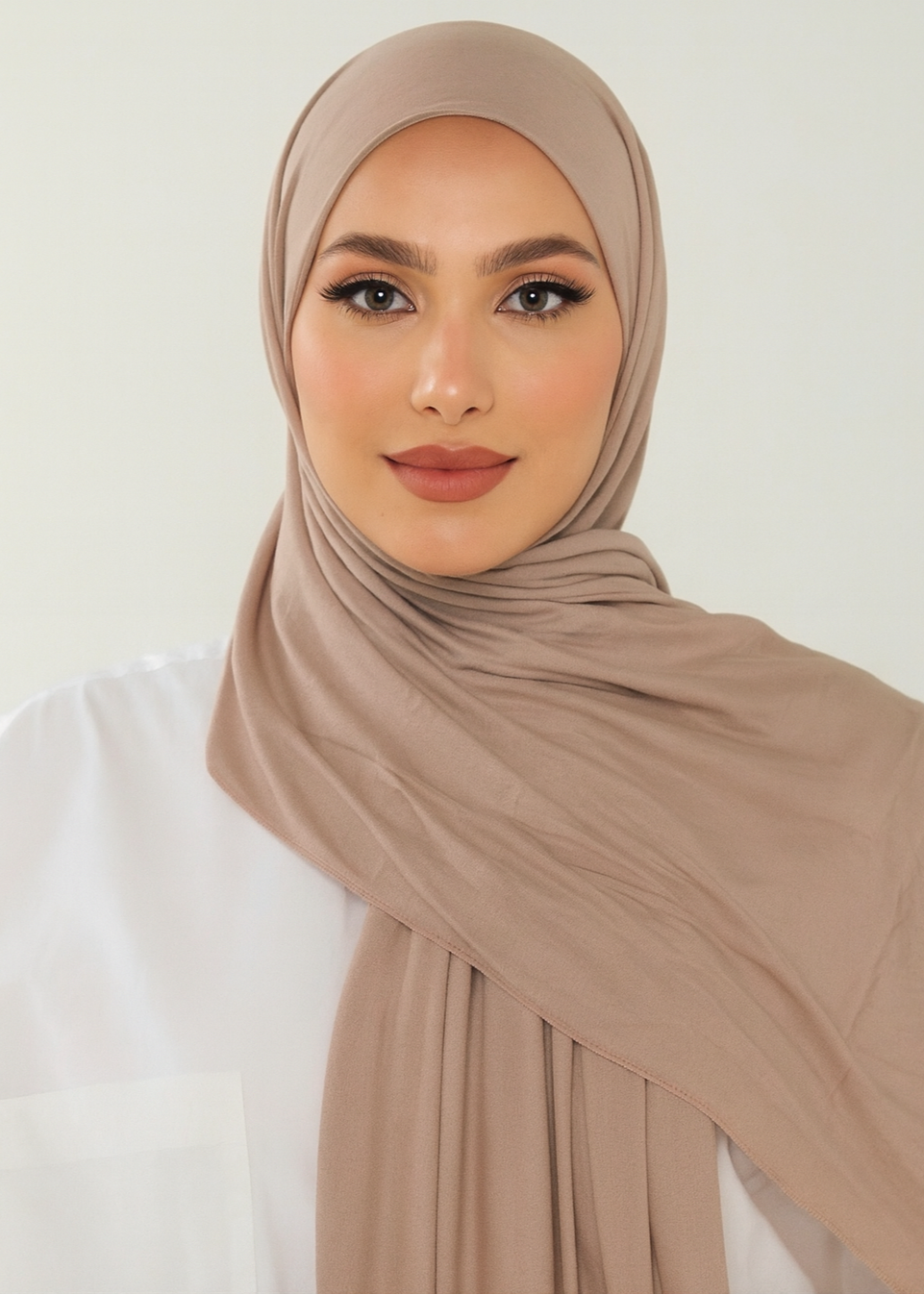 Jersey Hijab - Frosted Toffee