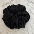 Satin Scrunchie - Black